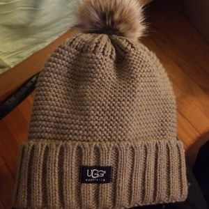 Ugg Brand Winter Hat with pom pom